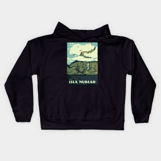 visit isla nublar Kids Hoodie